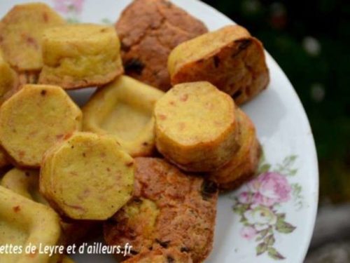 caaleyrebon Bouchées apéritives au pesto parmesan et flan aux artichauts