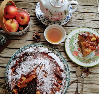 caaleyrebon gâteau-fondant-pommes-mascarpone sans beurre