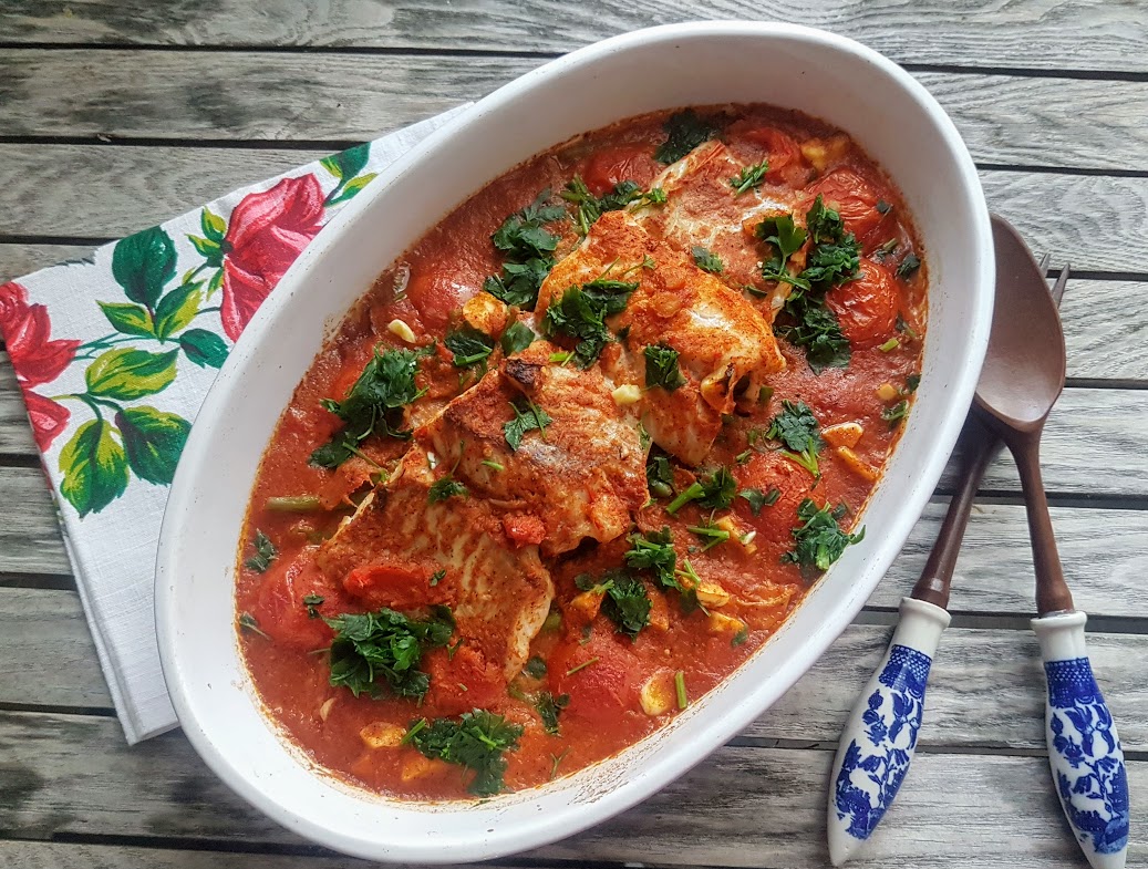 Filet de lieu noir à la sauce tomate - Ça a Leyre bon