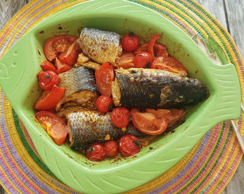 Mulet au four à la charmoula - Ça a Leyre bon