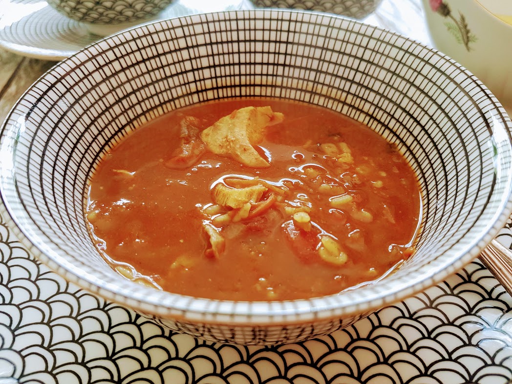 Soupe aux têtes de poissons Ça a Leyre bon