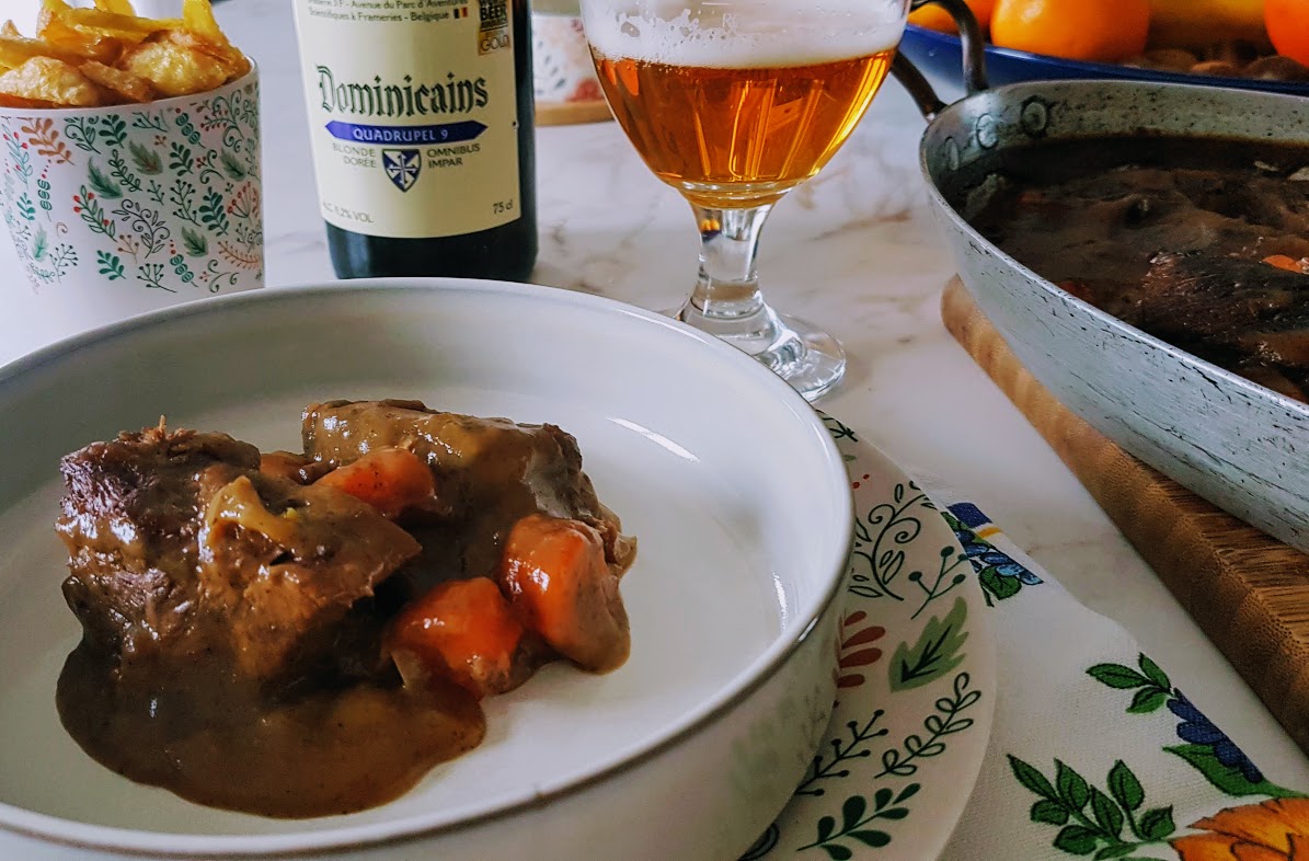 Carbonnade flamande, pain d