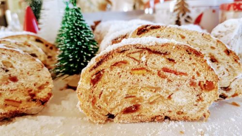 Recette des pays frontaliers : la brioche de Noël dite Stollen