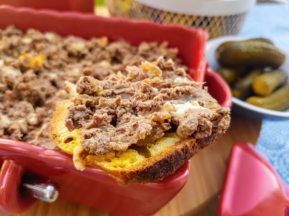 Gehakte Leber (pâté de foie haché) recette yiddish - Ça a Leyre bon