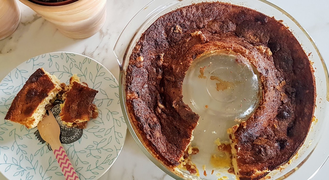 Flan aux raisins secs sans gluten Ça a Leyre bon