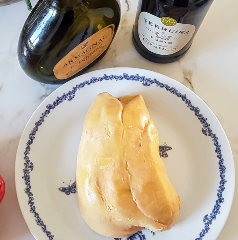 Terrine de foie gras frais des landes d'après Mr GUERARD Ça a Leyre bon