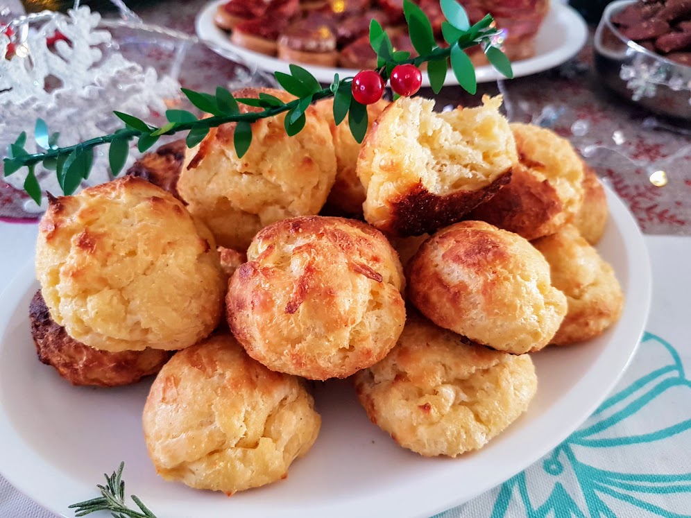 Gougères de Jamie OLIVER, cheese puffs Ça a Leyre bon