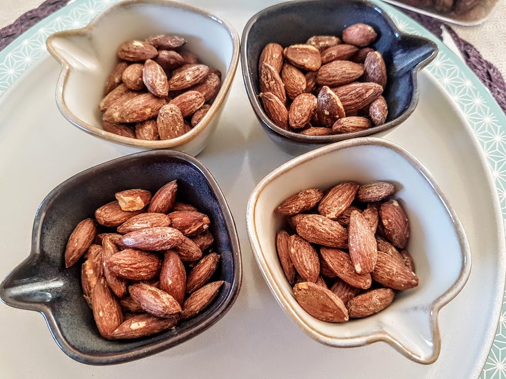 Amandes grillées à la fleur de sel - Ça a Leyre bon