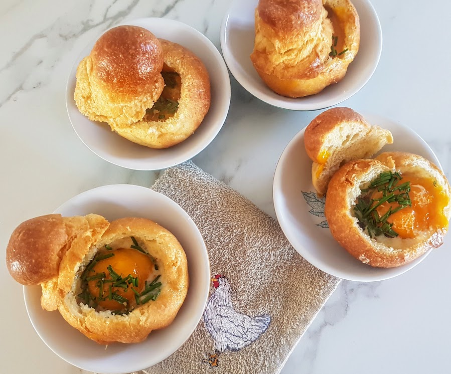 Oeufs cocotte en brioche Ça a Leyre bon