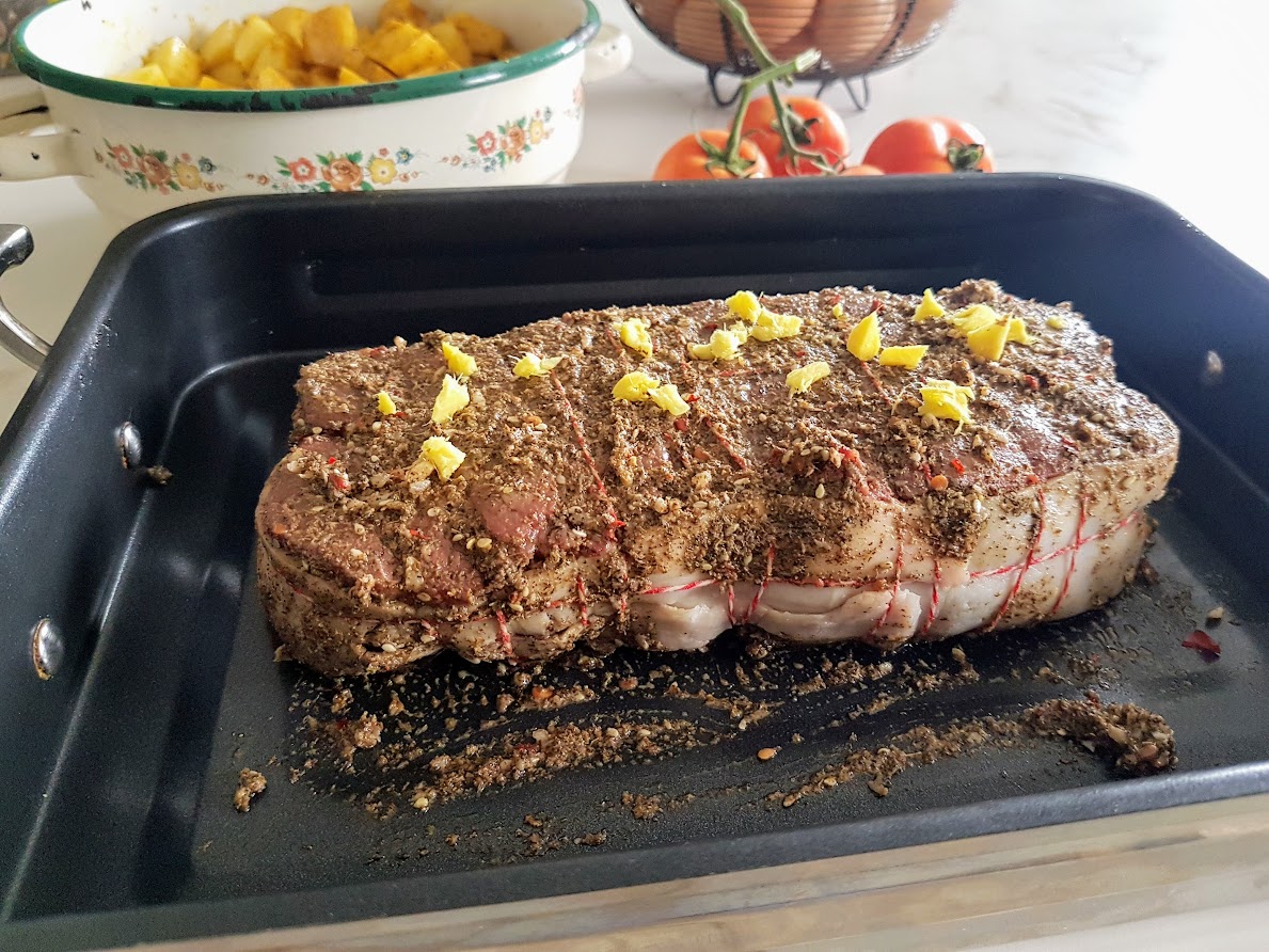 Rôti de boeuf au four et ses pommes de terre - Ça a Leyre bon