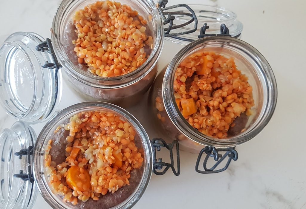 Conserves lentilles aux saucisses stérilisées Ça a Leyre bon