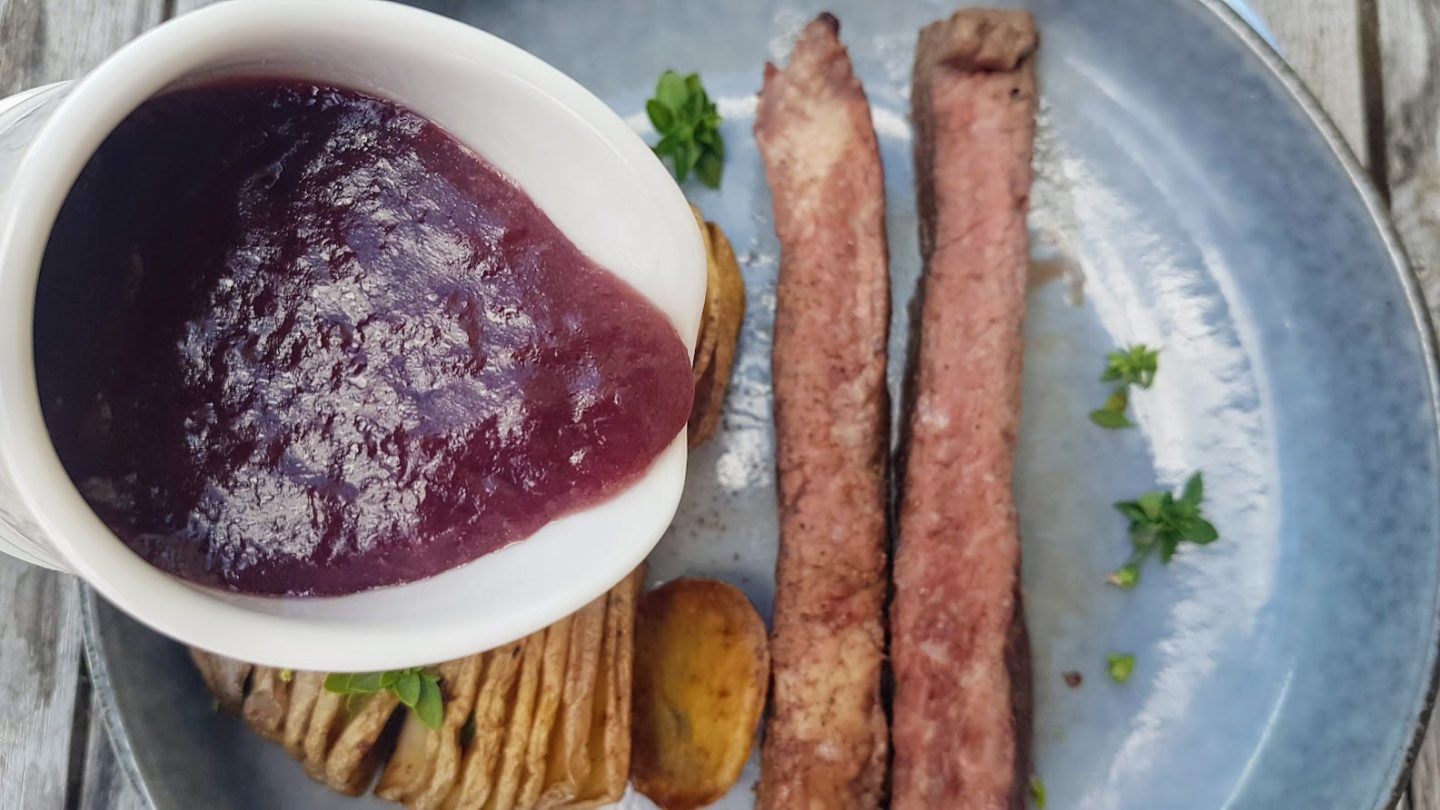 Sauce vigneronne ou marchand de vin rouge, napper une basse côte Ça a Leyre bon