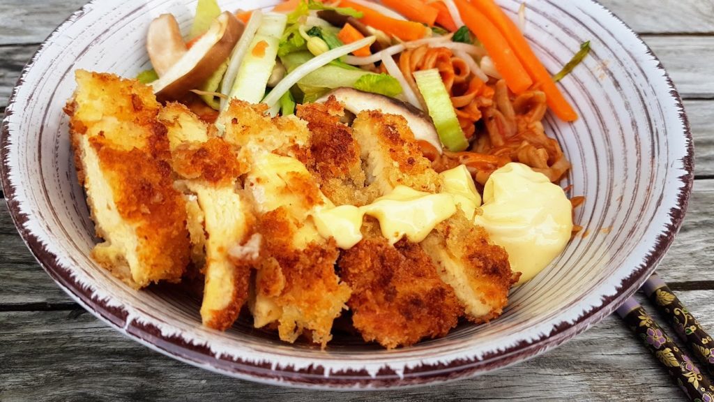 Poulet pané au panko (torikatsu) Ça a Leyre bon