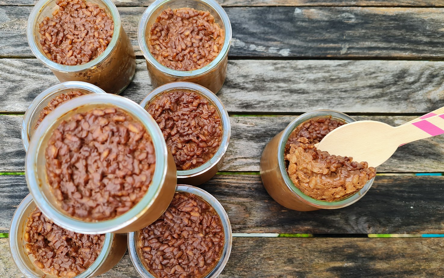Riz au lait chocolat, cuisson à l'étuvée - Ça a Leyre bon