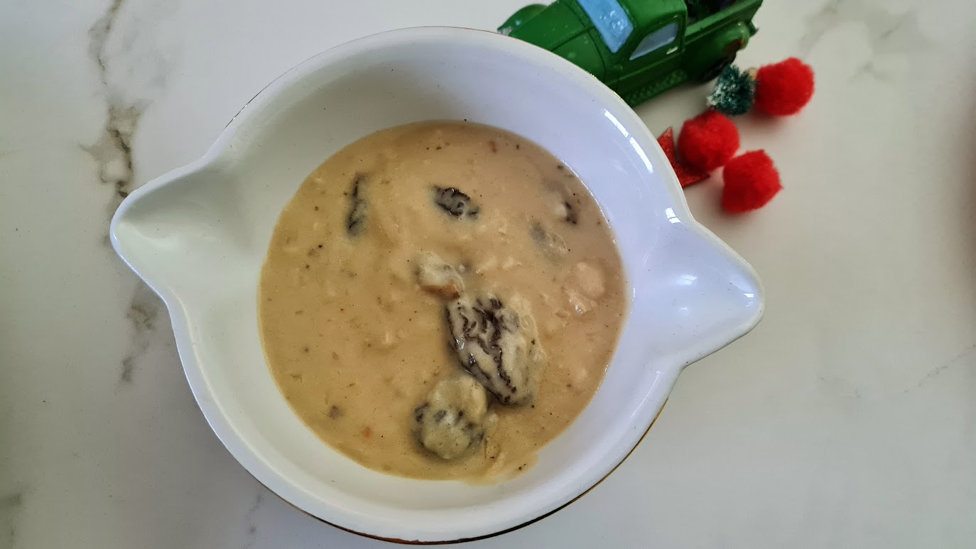 Sauce crémeuse aux morilles séchées - Ça a Leyre bon